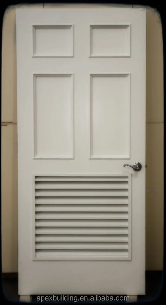 Exterior Lowes Louvered Wood Door - Buy Lowes Louvered Wood Door