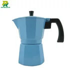 High Quality 12 Cups Aluminum Moka Pot Portable Stove Top Coffee Maker Pot