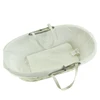 Wicker Handle Luxury Design Pram Baby Cradle Crib With Basket