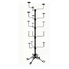 5 Layers Metal Floor Display Stand Hat Tree Stand Display Rack for Retail Store