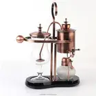 Gold color balancing siphon royal belgium thermal coffee maker