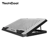 aluminum laptop cooler stand12 - 17 Inch Laptop Cooling stand Cooler Chiller with 5 Fans Led Light for Notebook PC stand