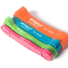 Amyup latex power yoga sport exercise fitness elastic hip resistance band