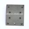 China best selling high performance top quality ceramic brake lining for trailer axle