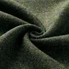 100% wool green vintage tweed fabric for flat cap