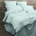china wholesale pure linen fabric hometextile washed linen
