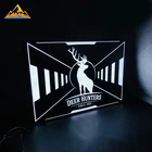 acrylic Hollow led light box display advertising LED light box