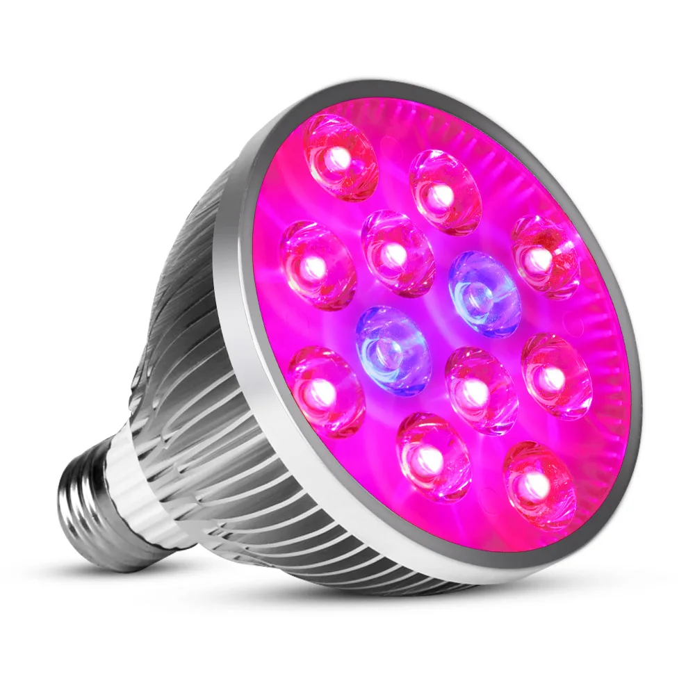 E27 plant grow led  Indoor or Desktop Plants LED Grow Light Flexible Lamp LED Plant Growth Light 21W 54W AC85-265V Free shipping