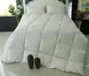 winter extra warm pure cotton white goose / duck feather duvet / comforter single / double super thick down quilt
