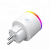 wi-fi smart plug EU wifi smart socket mini timer socket 100-240V 16A remote control electrical plug type f tuya smart life