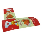 China factory produce eco-friendly wholesale 3 side sealed aluminum retort pouch for food packing