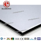 GLOBOND Dark Silver Pvdf Coated Aluminum Composite Panel Alucobond / Acp Wall Cladding
