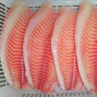 Frozen Farming Black Tilapia Fish Fillet With Skinless Boneless