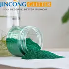G3504 green PET glitter powder on paper wallpaper glitter tattoo kit
