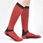 High quality black bottom long compression custom socks logo
