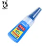 15ML 401 Blue Bottle Clear Epoxy Adhesive Nail Art Glue For Tip Tools