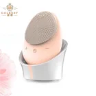 Beauty home waterproof Cleansing Facial Skin Care Facial Cleaning Brush with base