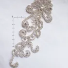 SilverThe horse eye and Satellite stone rhinestone lace Add to CompareShare YIWU hot sale lace applique evening dresses