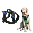 Custom Logo Easy Walk No Pull Adjustable Safty Chest Pet Dog Harness Vest for Small Medium Large Dogs