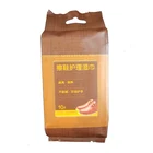 Oem Custom Fda Approved 10Pcs/Bag Organic Cotton Leather Shoe Clean Disposable Wet Wipes Tissue