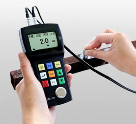 Electric cheap price ultrasonic thickness measuring device