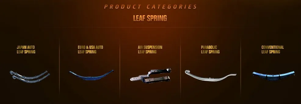 Trailer Spring leaf spring body parts system for truck