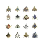 Wholesale metal custom masonic lapel pin, masonic badges