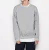 new style for sweater 2018 grey hoodie mens college varsity jackets crew neck sweatshirt 100% cotton sweat suits size xxxxxxl