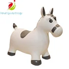Children Ride on Animal Toys Inflatable Bouncy Horse Hopper for Kids Jumping Play Outdoor Indoor Garden Park