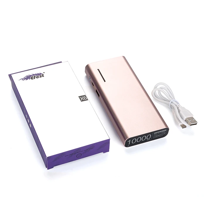 Portable Power Bank X6 10000MAH Phone Charger Power Bank