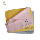 Personalized cheap lens microfiber glasses cleaning cloth