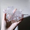 Natural clear quartz hand carved animals clear crystal flying dragon for gift