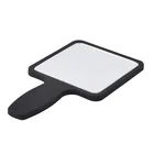 Small Single Side Hand Held Compact Cosmetic Mirror With Logo Custom