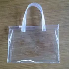 PVC EVA Plastic Pouches for Hanging Products Clear Make Up Brush Cleaner Cosmetic Bags