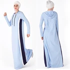 Lightai wholesale summer new design breathable women jilbab cotton muslim sport abaya
