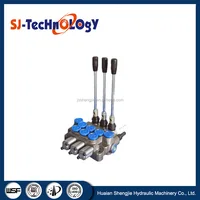 60l Min 3 Spools Hydraulic Monoblock
