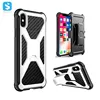 2018 Hot Selling Transformer Design PC+TPU Case with build-in Kickstand for iPhone X