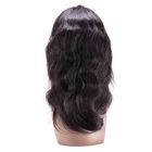 Women fashion hair wig wholesale custom full lace brazilian hair virgin body wave wig