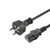 10A Argentina Type I Plug to C13 Monitor Power Cords