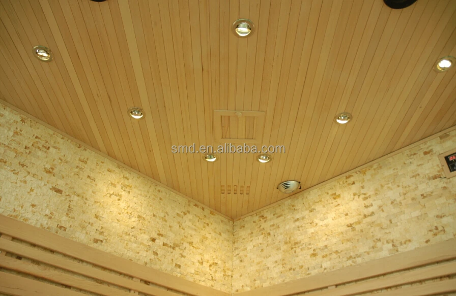 2015 new design wholesale price luxurious wooden finland steam sauna room traditional sauna room