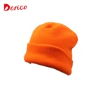 men's adult winter polar fleece running cap