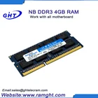 Shenzhen GHT Factory sale 4gb sodim 16ic ddr3 pc3 204 ram meomoria laptop