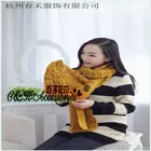 winter hot sell majored make knitted cashmere scarf factory china