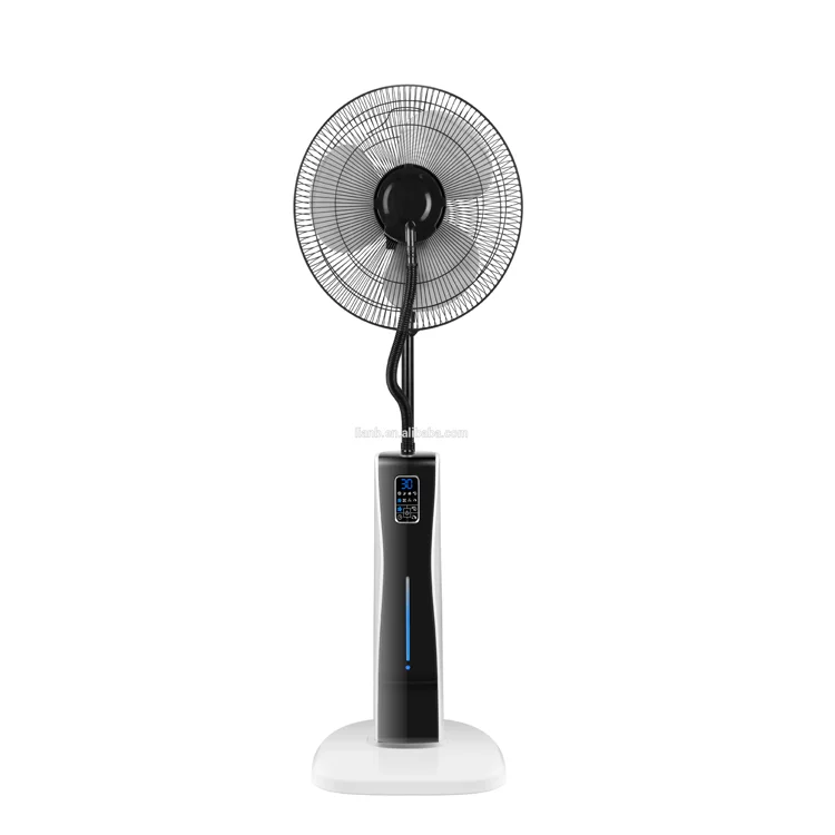 water pedestal fan