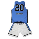 Cheap reversible basketball jerseys with numbers mesh basketball shorts uniform