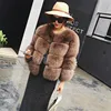 Wholesale fashion European Style Woman clothing natural Fox Fur Women's Winter Coats / Fur Jackets