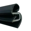 epdm compound rubber car door sunroof edge trim seal strip steel core insert