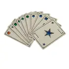 Advertising Poker Type and Plastic Material Casino quality plastic -covered playing cards