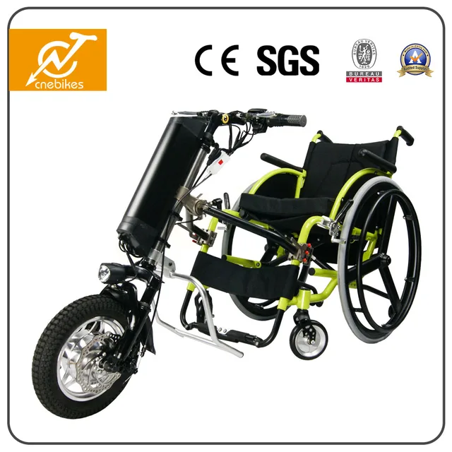 12inch electric wheelchair attachment /hand bike for handicap