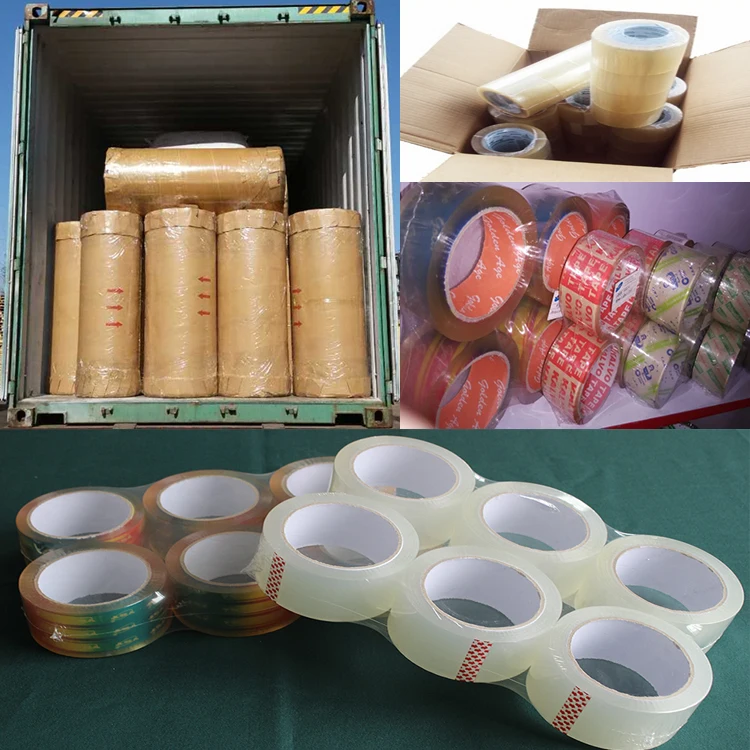 Our Factory BOPP Packing Tape Jumbo Rolls for our PK Karachi Old customers